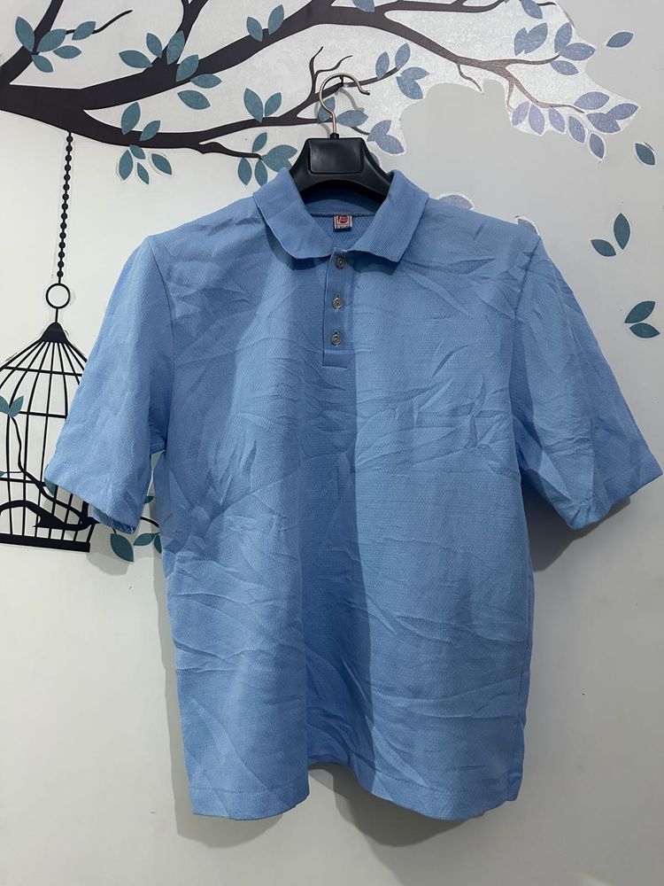 Light Blue Polo t-shirt