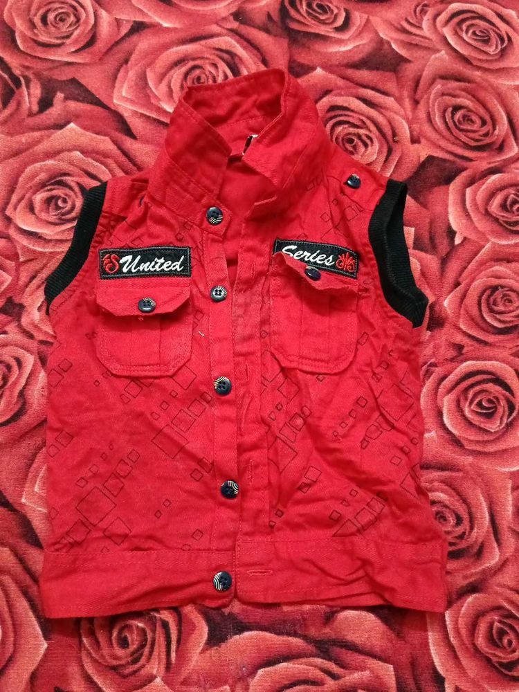 Cute Red Vest