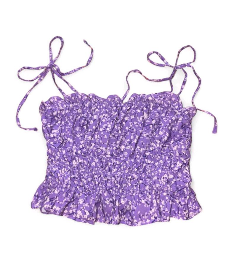 Cute floral summer top