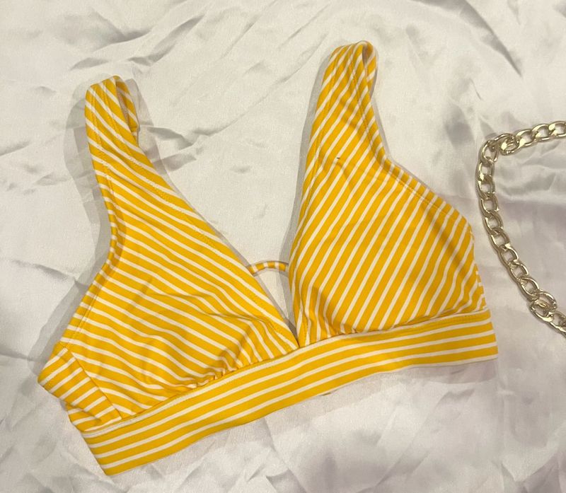 Yellow Pretty Bralette For Women