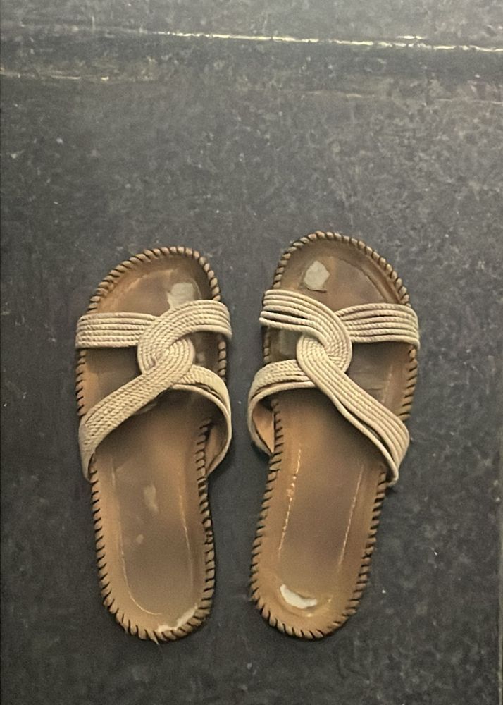 Stylish Women's Braided Strap Sandals