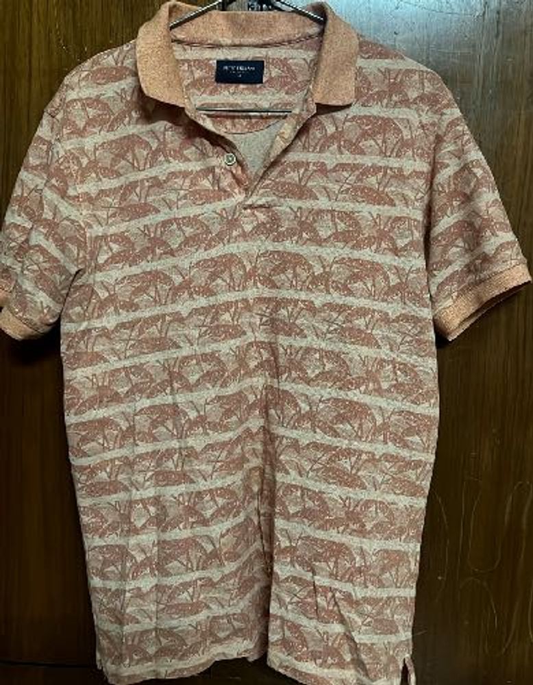 Men's Printed Polo Shirt