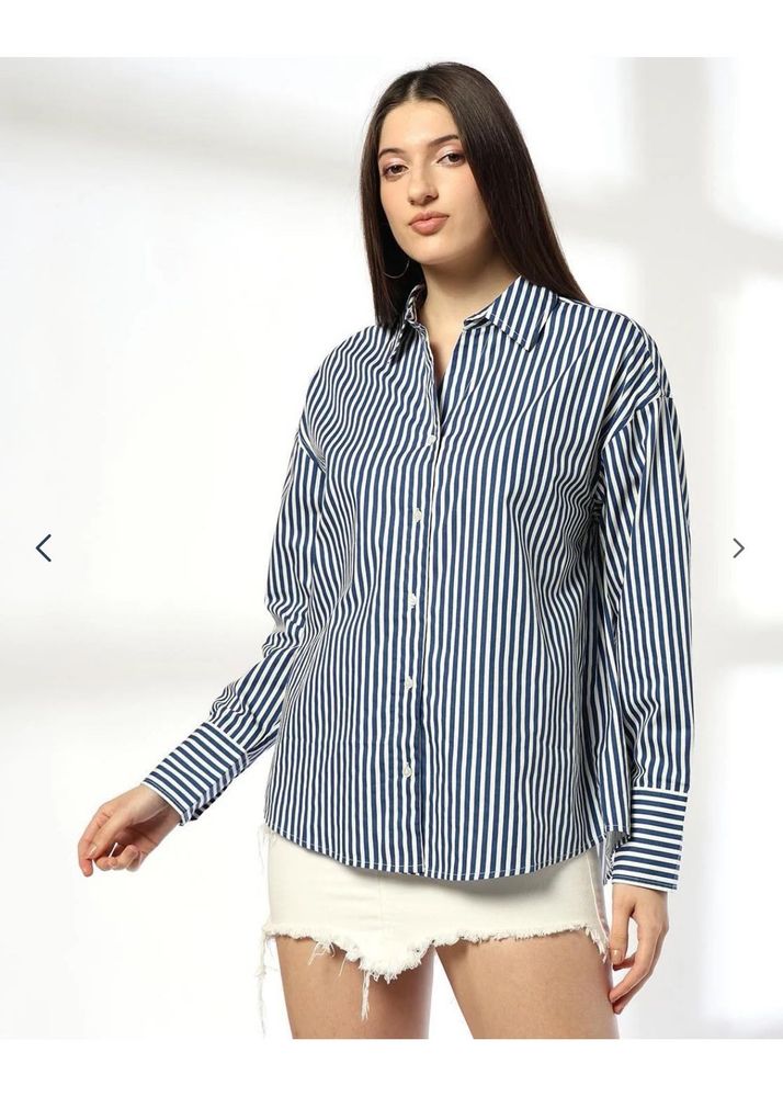 Classic Striped Button-Down Shirt