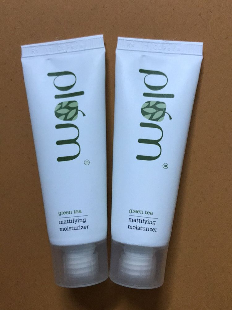 Plum Green Tea Mattifying Moisturizer Pack Of 2