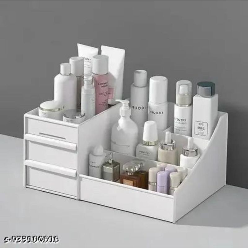 White Makeup &amp; Cosmetic Organizer