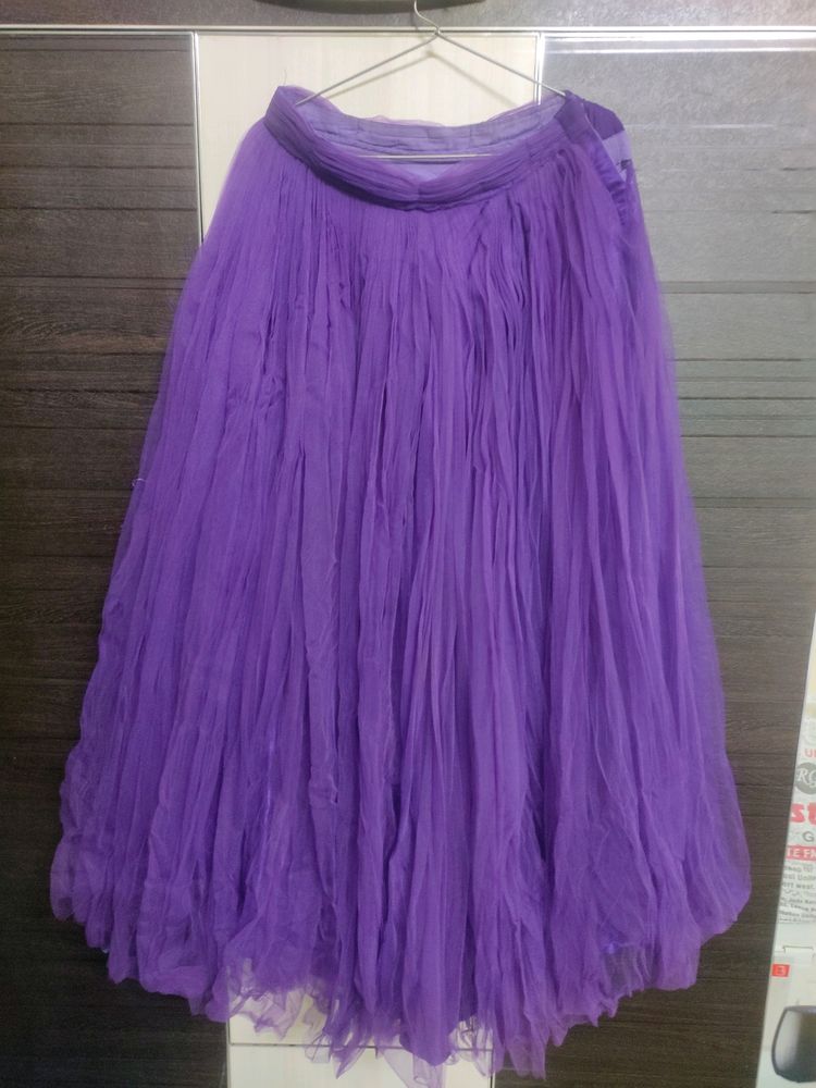 Purple Tulle/Net Skirt 💜
