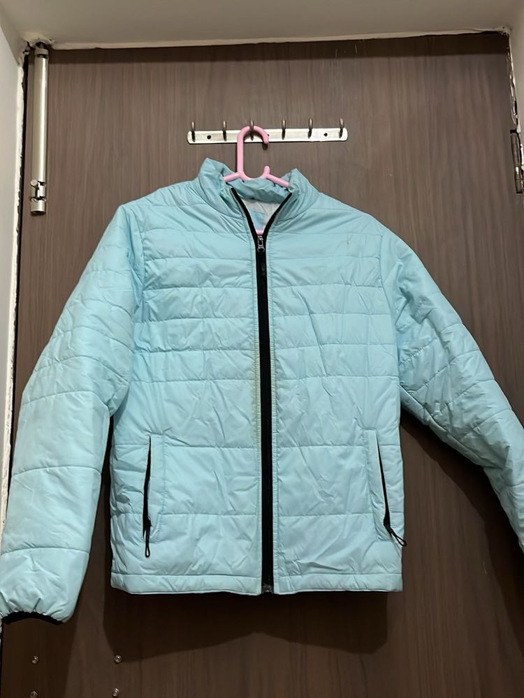 BrandedLight Blue Padded Jacket for s and m size