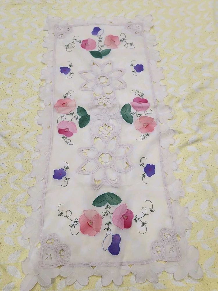 Decorative Floral Table Runner