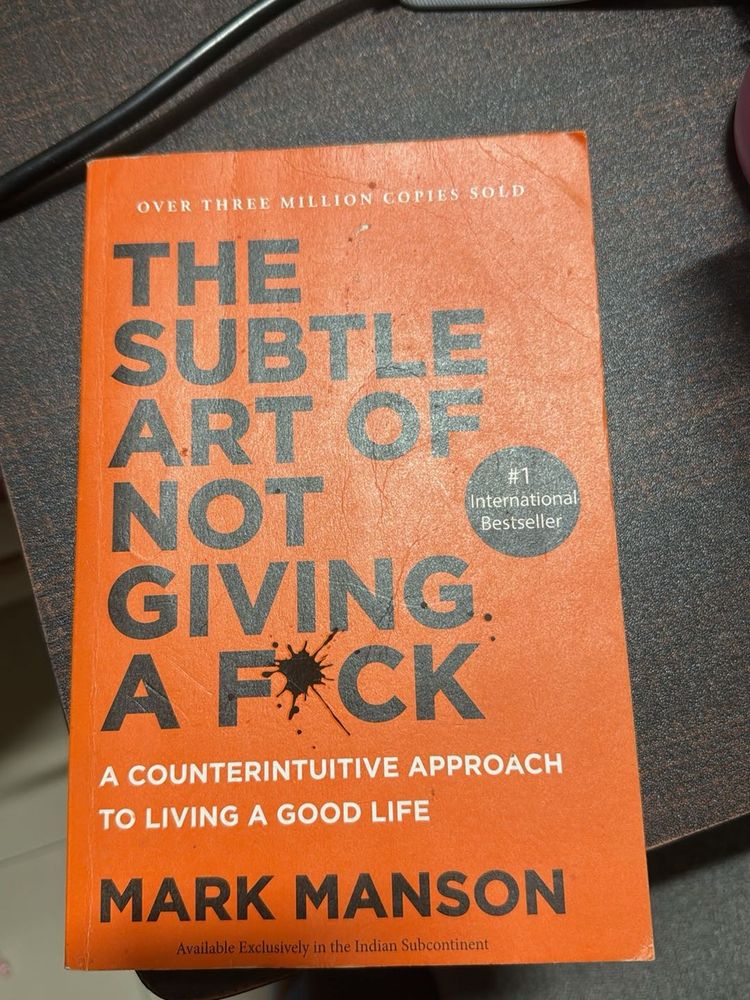 The Subtle Art of Not Giving a F*ck Book