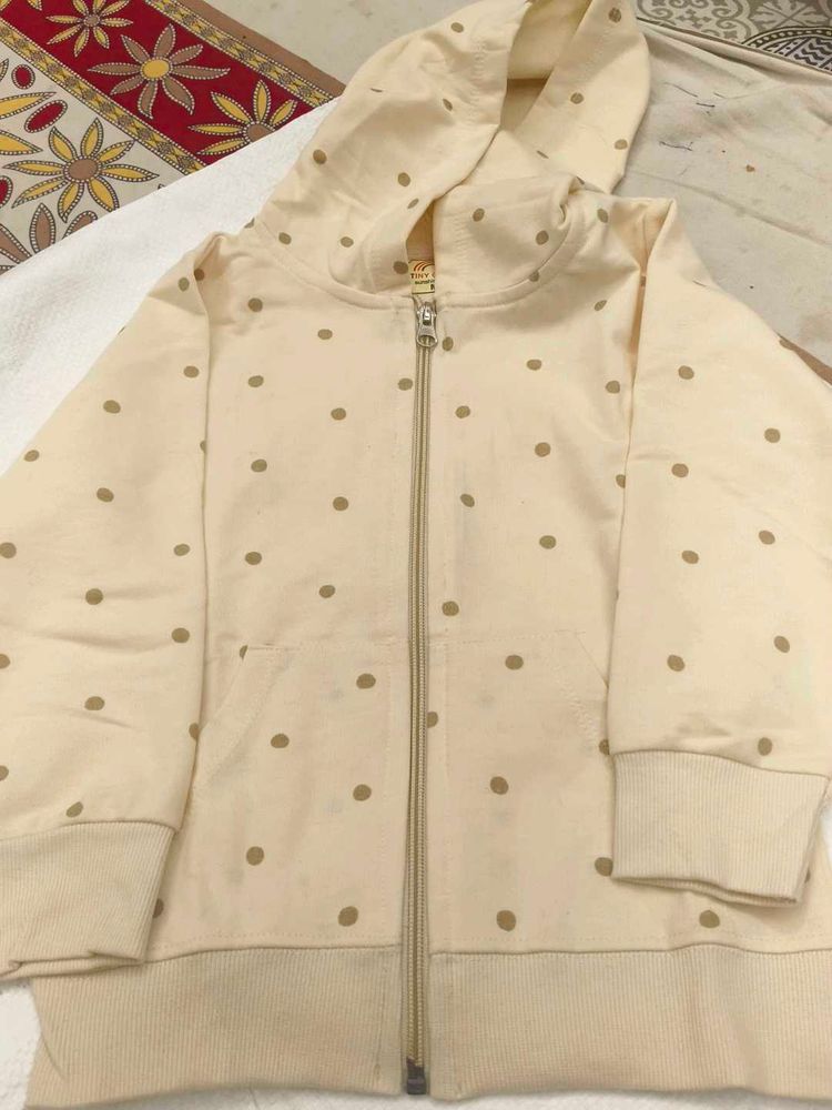 Polka Dot Hoodie