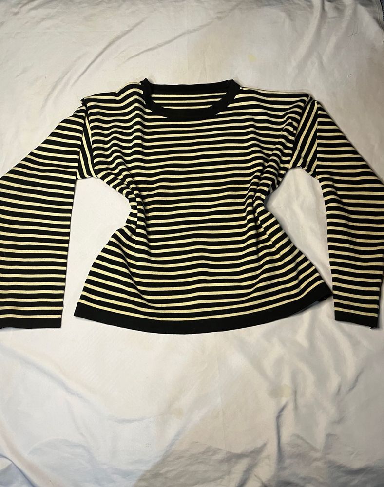 Striped Long Sleeve Top