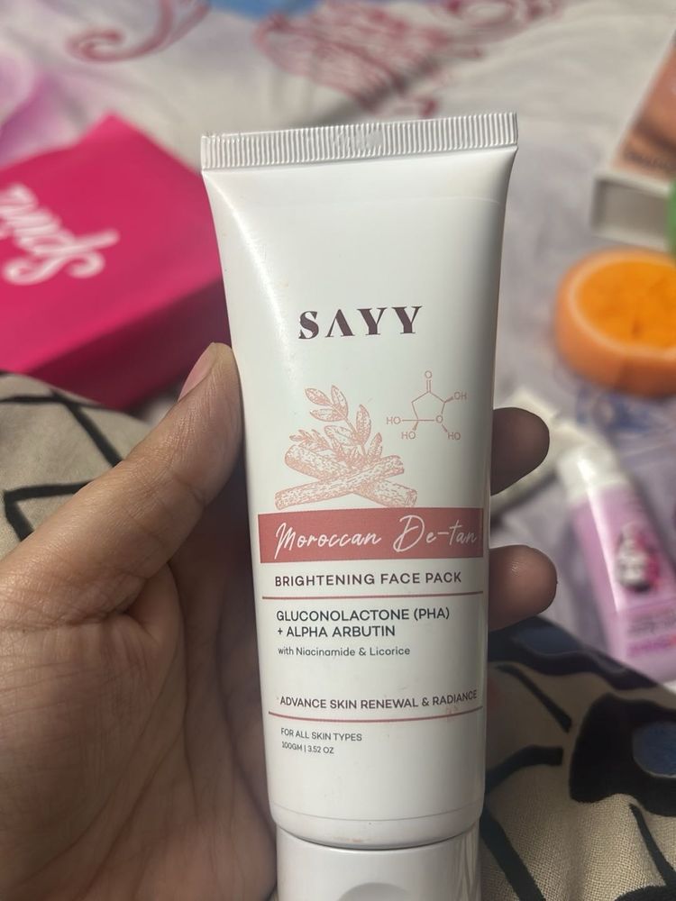 Savyy Moroccan De-Tan Face Pack
