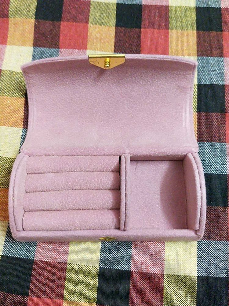 Pink Jewelry Organizer Box