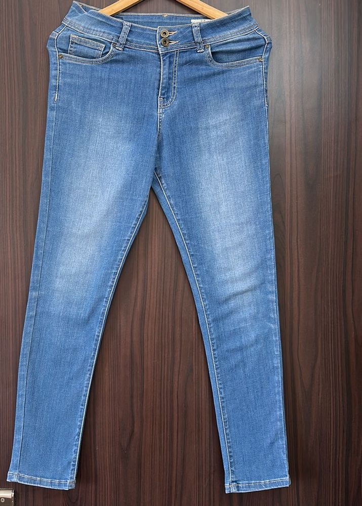 Classic Blue Denim Jeans