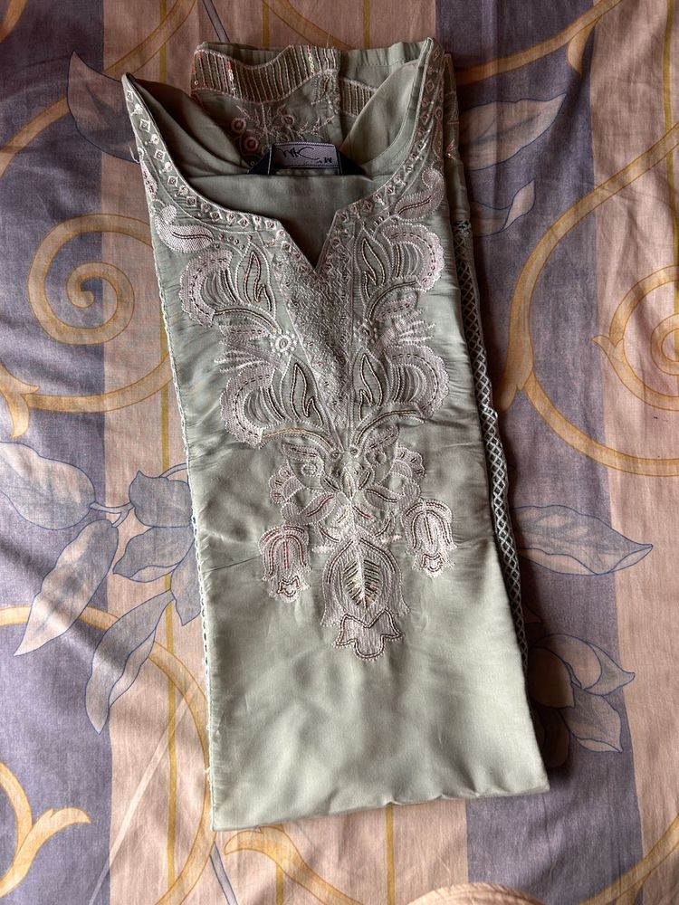 Elegant Embroidered Kurta Set