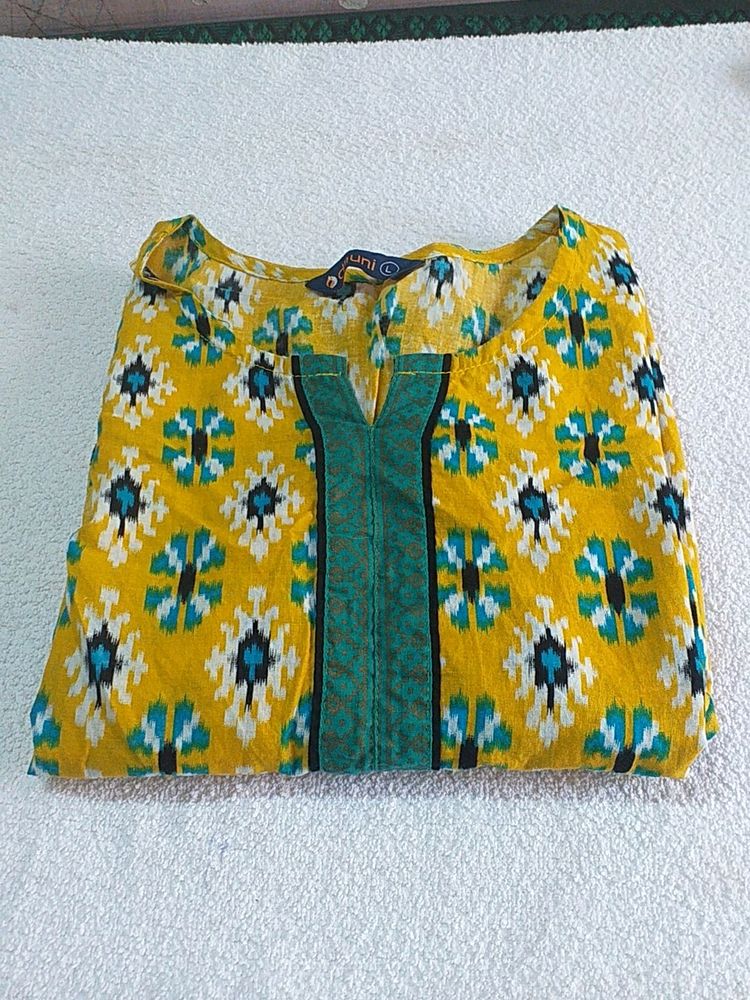 Yellow Dhuni Tops
