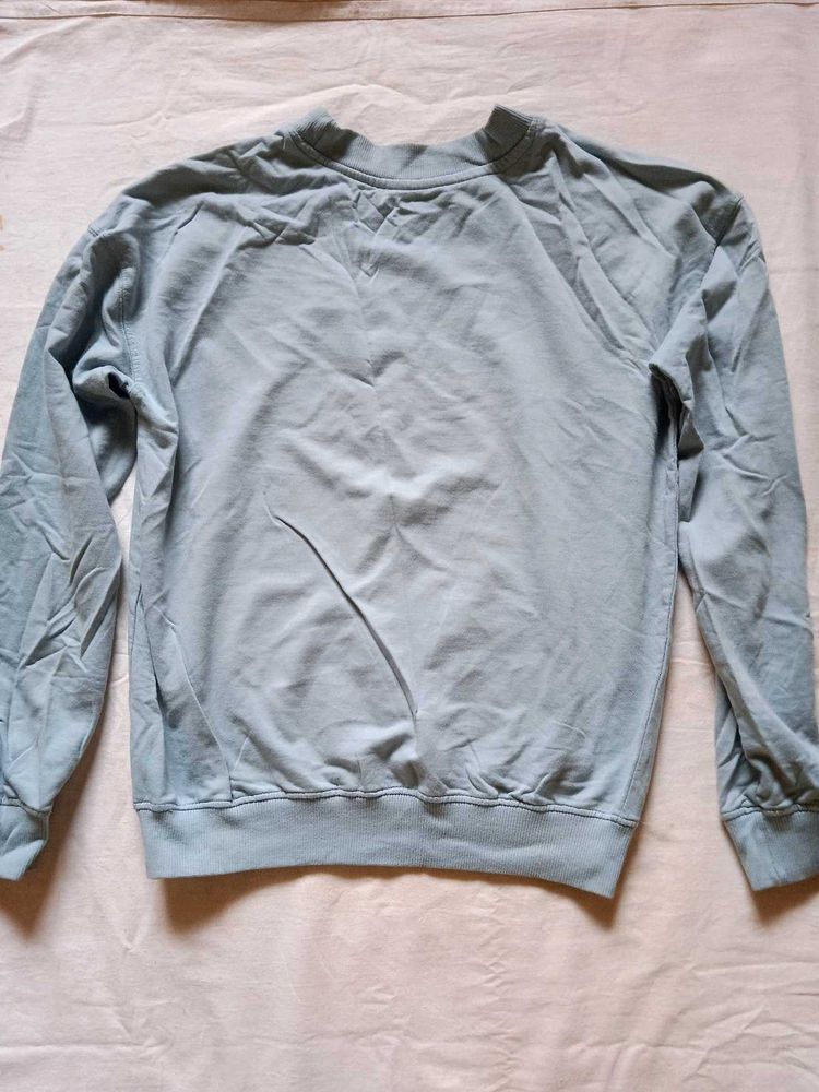 Light Blue Crewneck Sweatshirt
