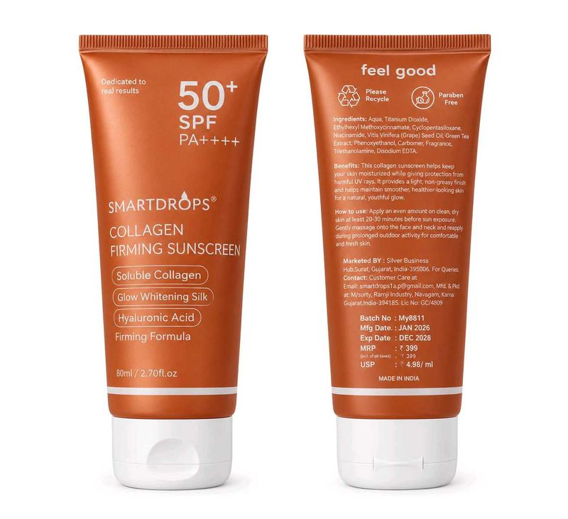 SmartDrops Collagen Firming Sunscreen SPF 50+