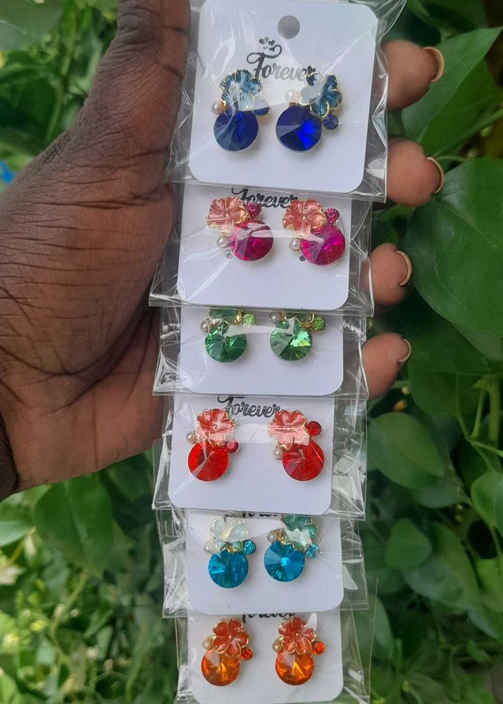 2 Pair Set Earing 💙🎀