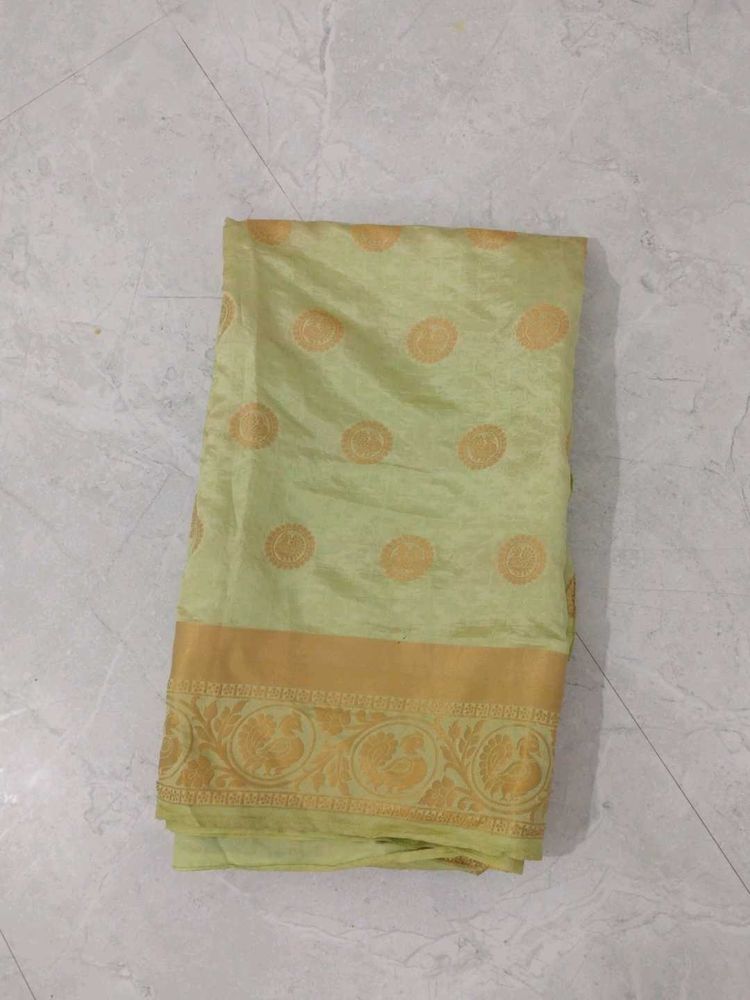 Light Green Silk Saree