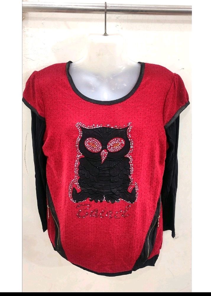 Sweater Top For Women Length 28
