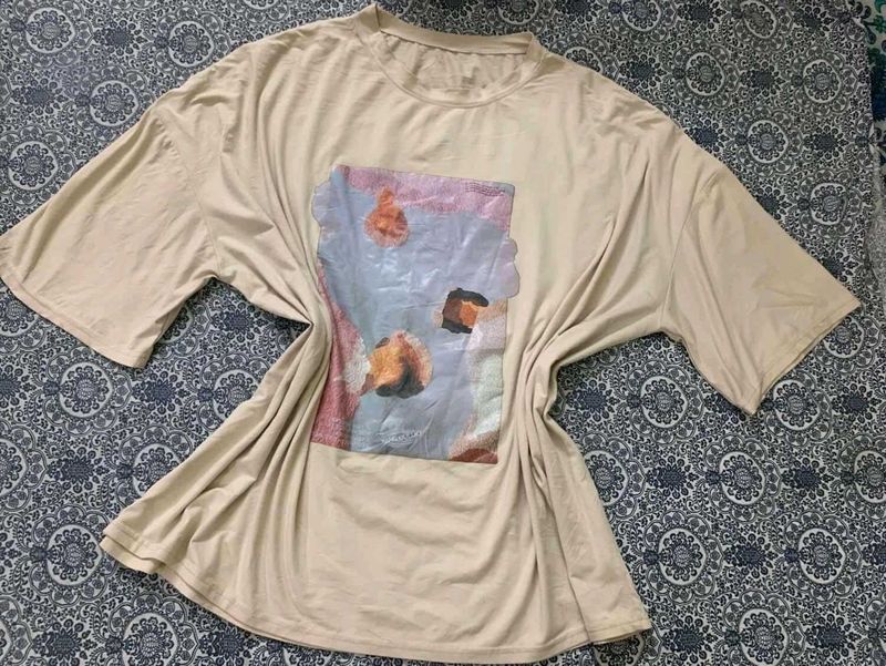Oversized Graphic Print T-Shirt