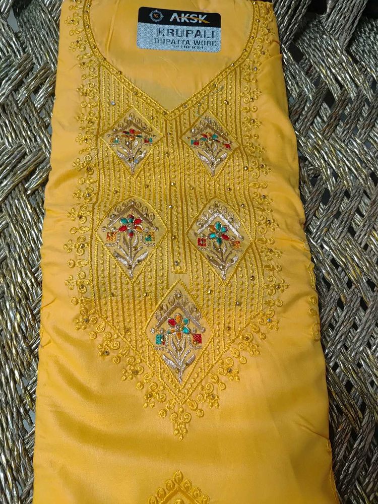 cotton unstitched suit salwar