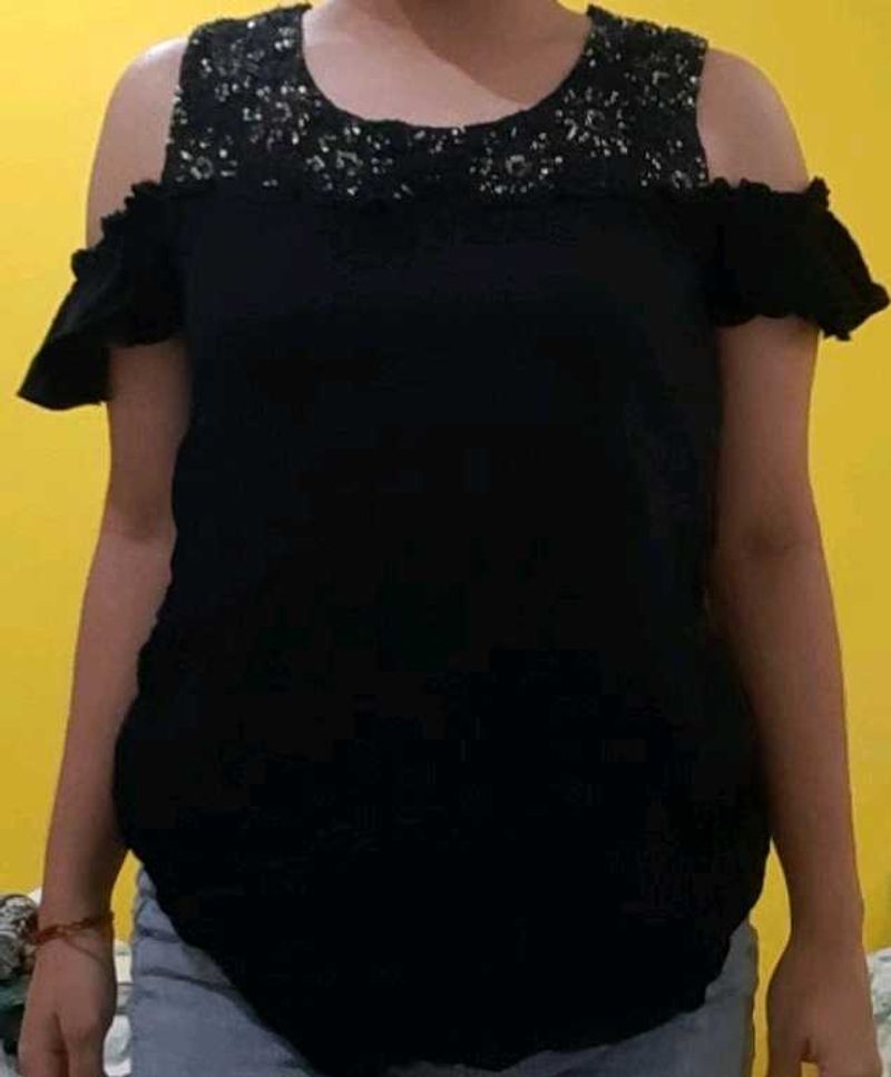 Cold Shoulder Top
