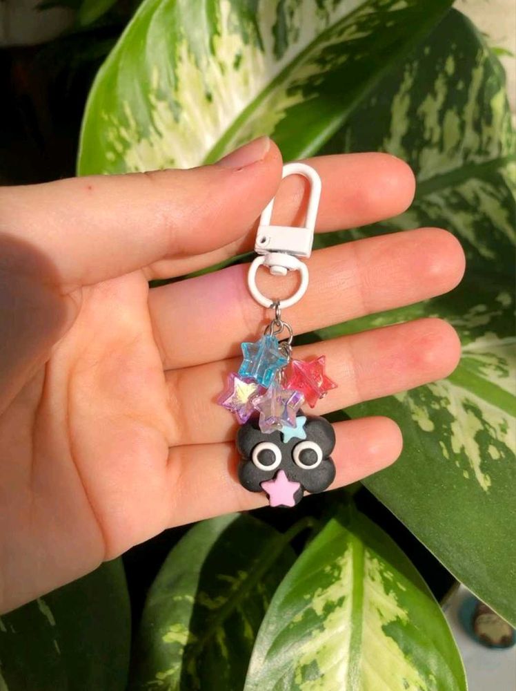 Starry Soot Spirit Keychain