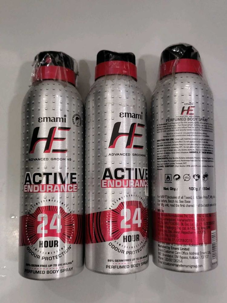 HE Active Endurance Body Spray