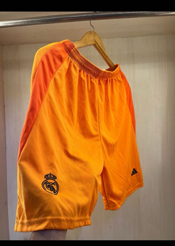 Orange Adidas Shorts