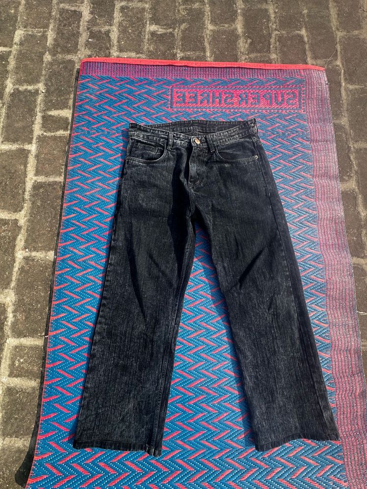 Dark Wash Wide Leg Jeans