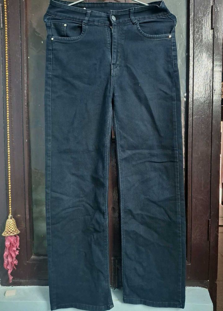 Classic Black Denim Jeans