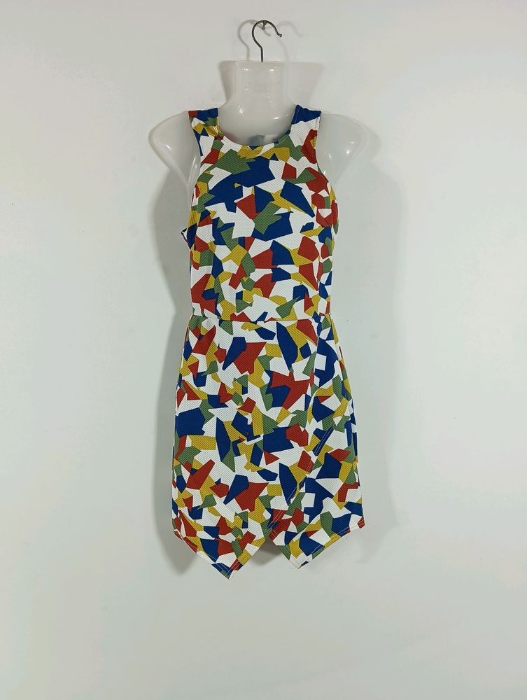 Multicolor Printed Casual Dress (Women)
