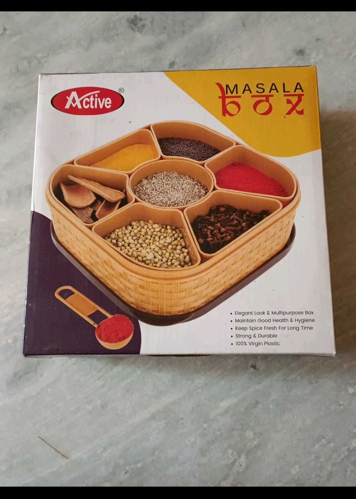 Box for dry masala / Makwanas /Small jwellery