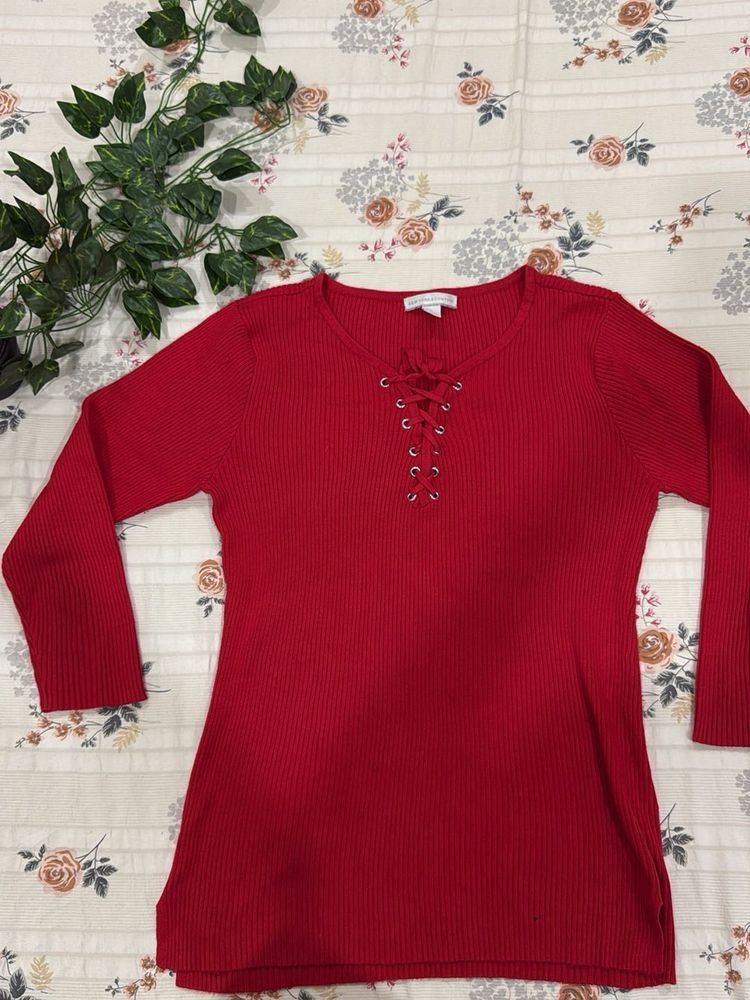 Red Sweatshirt