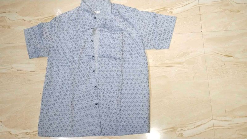 Men's Patterned Casual Shirt