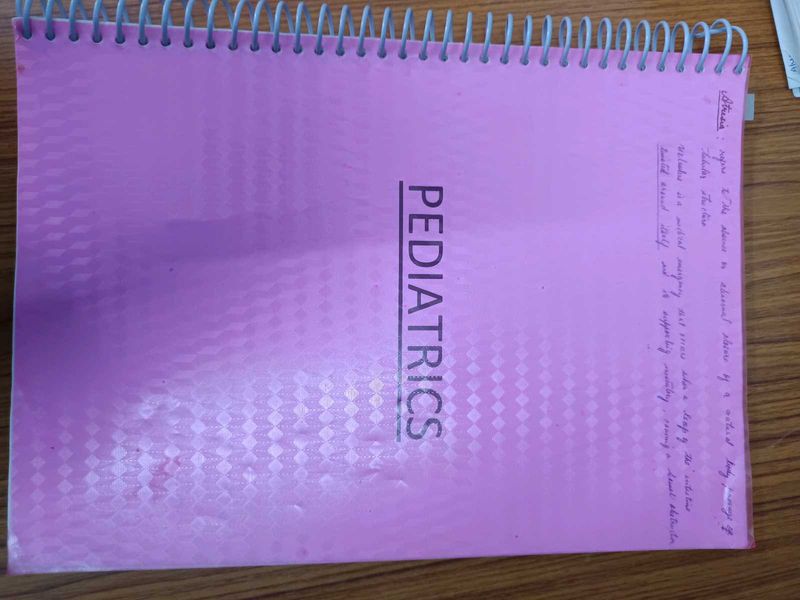 Pediatrics Marrow Note ( v. 3 rd edition)