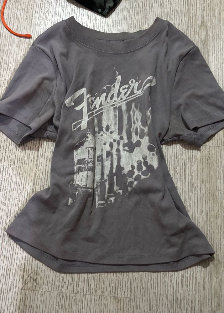 y2k Fender Graphic T-Shirt