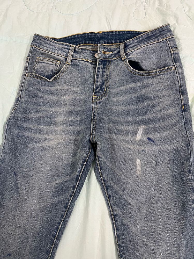 Stylish Blue Wash Jeans