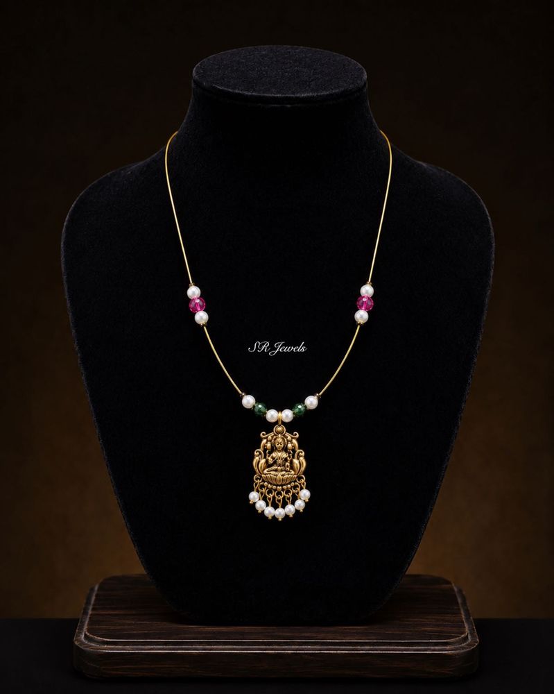 Antique Goddess Lakshmi Necklace