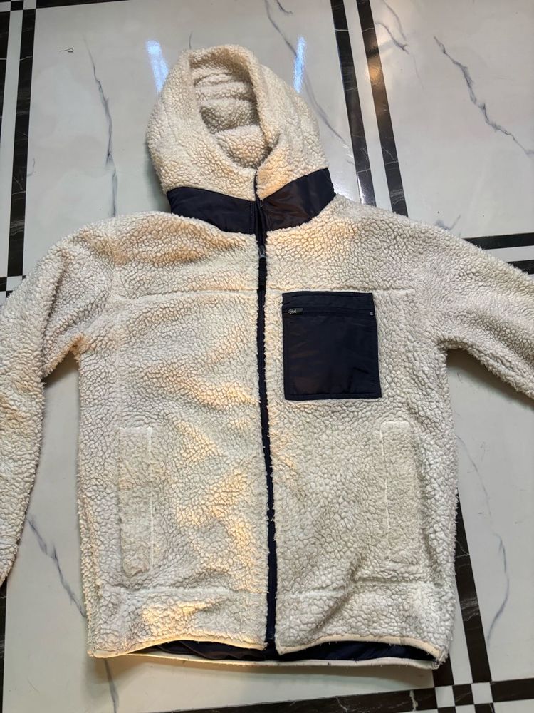 Cozy Fleece Hooded Jacket
