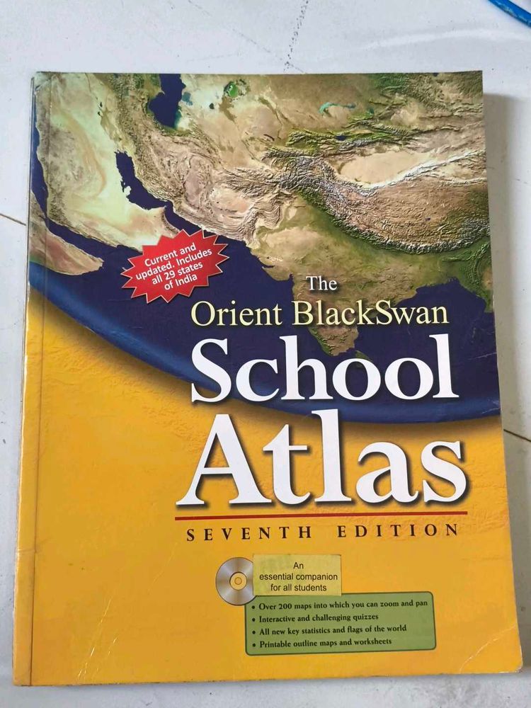 The Orient BlackSwan School Atlas 7th Ed