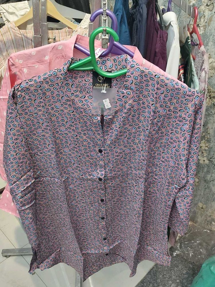 Patterned Casual Shirt