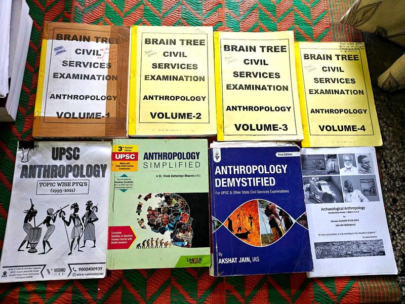 Complete Anthropology Books for UPSC CSE