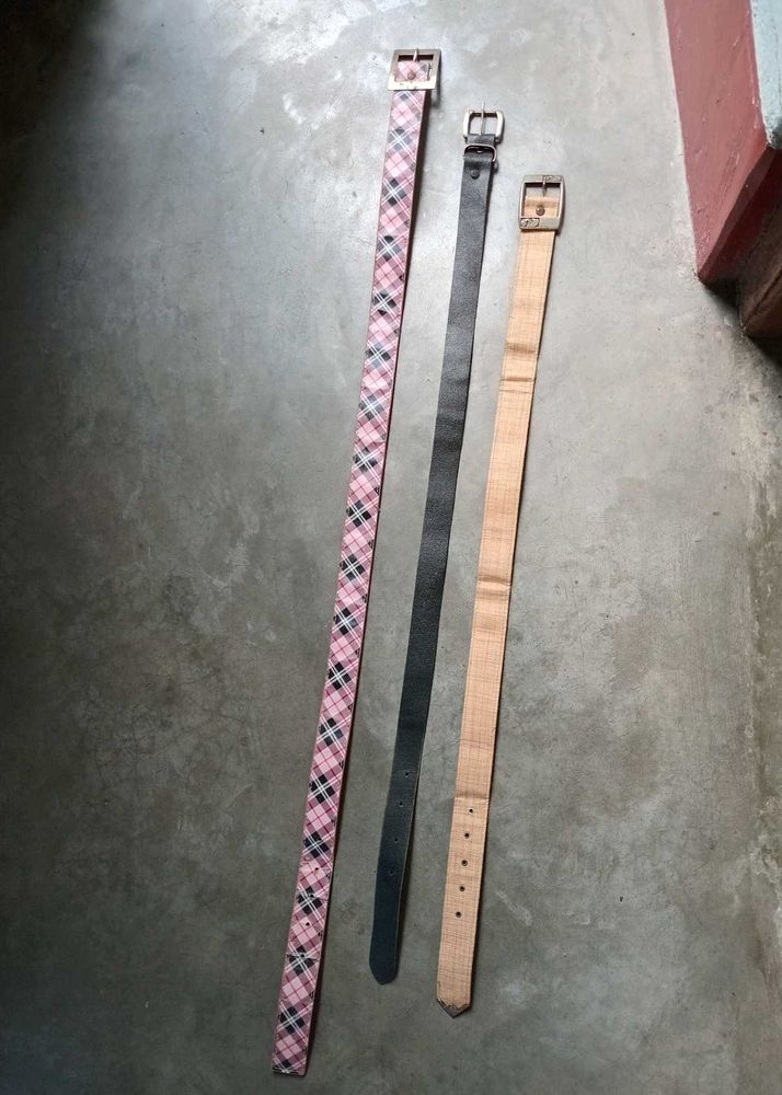 Belts - Set of 3