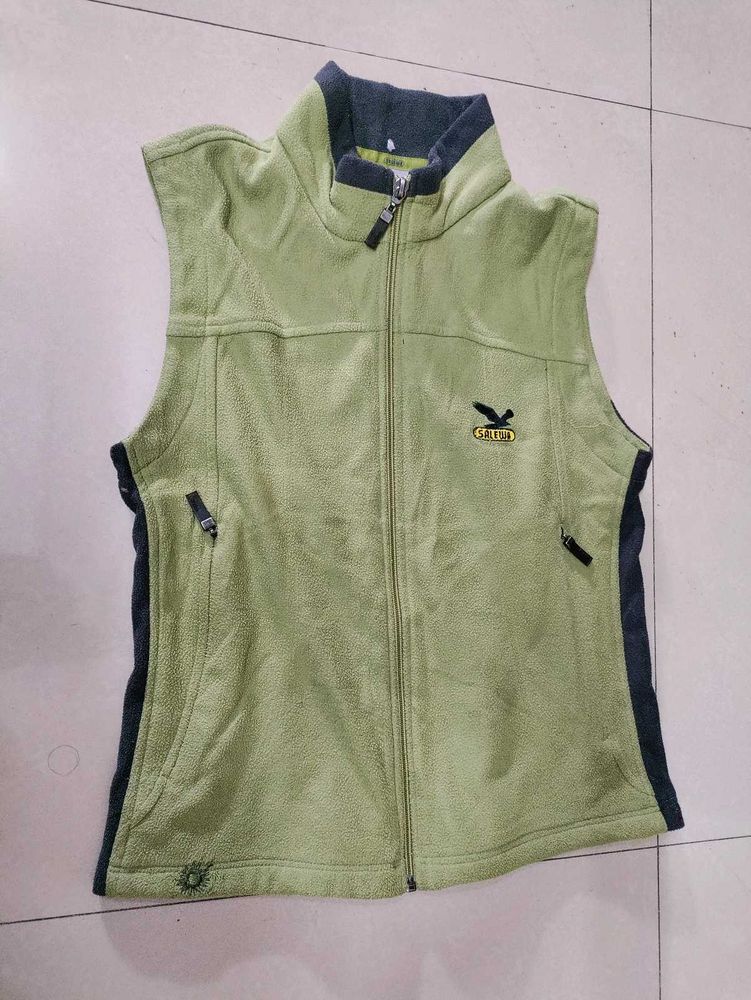 Salewa Fleece Vest - Light Green