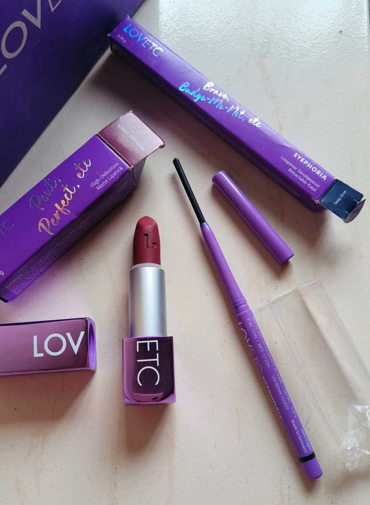 LOVETC Lipstick &amp; Eyeliner