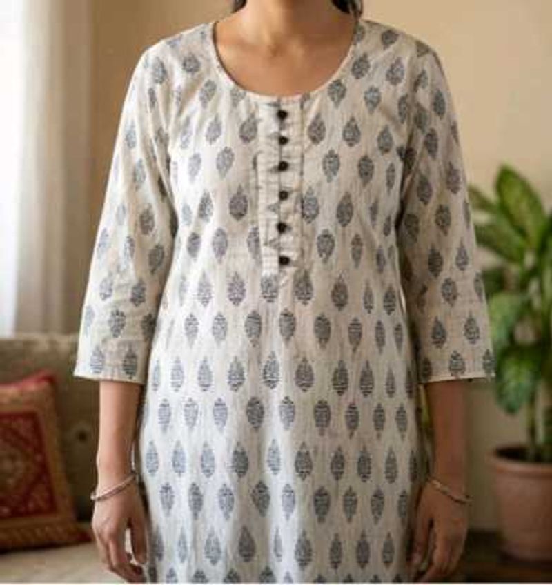 Elegant Indian Cotton Kurta