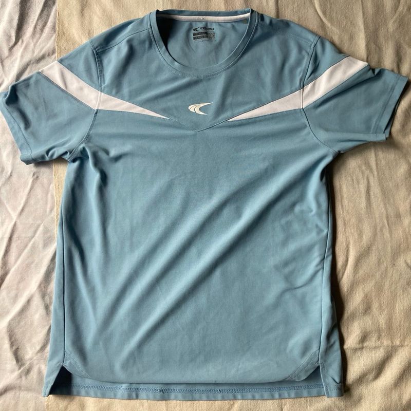PERFORMAX Men's Light Blue Athletic T-Shirt